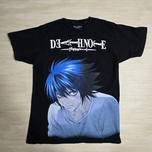 Death Note Viz Media Anime Large Print‎ Graphic Shirt Size Medium
